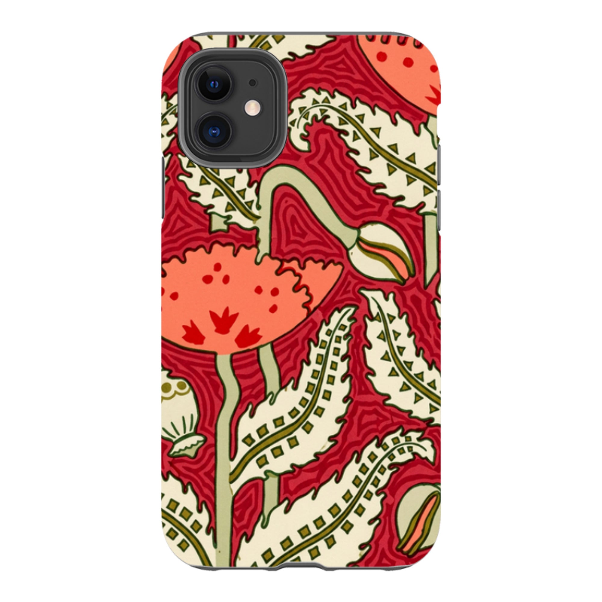iPhone Tough Case - William Morris Red Floral