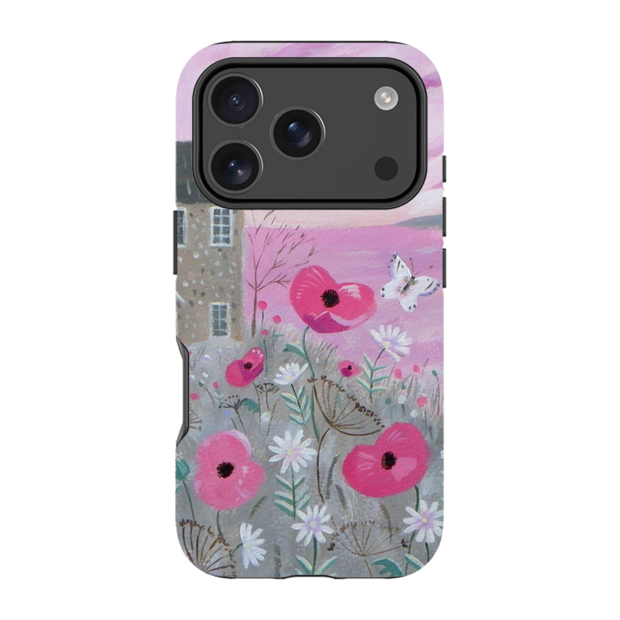 iPhone Tough Case - Seaside Flowers By Mary Stubberfield