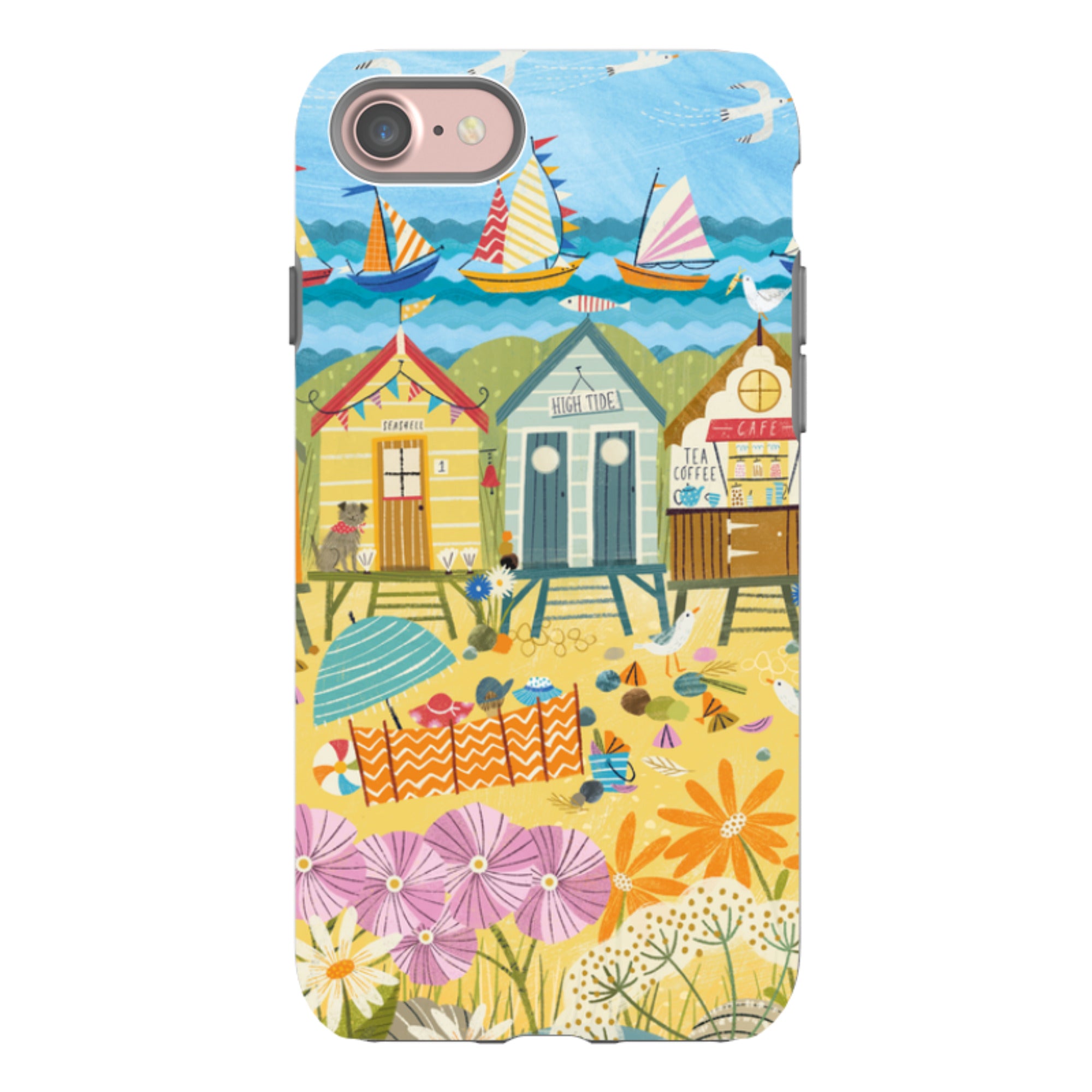 iPhone Case - Beachy Days 3 By Ali Brookes