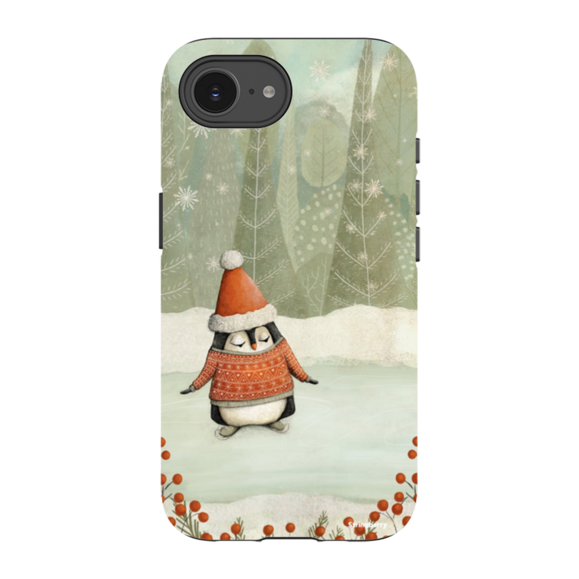 iPhone Tough Case - Penguin By Maja Lindberg