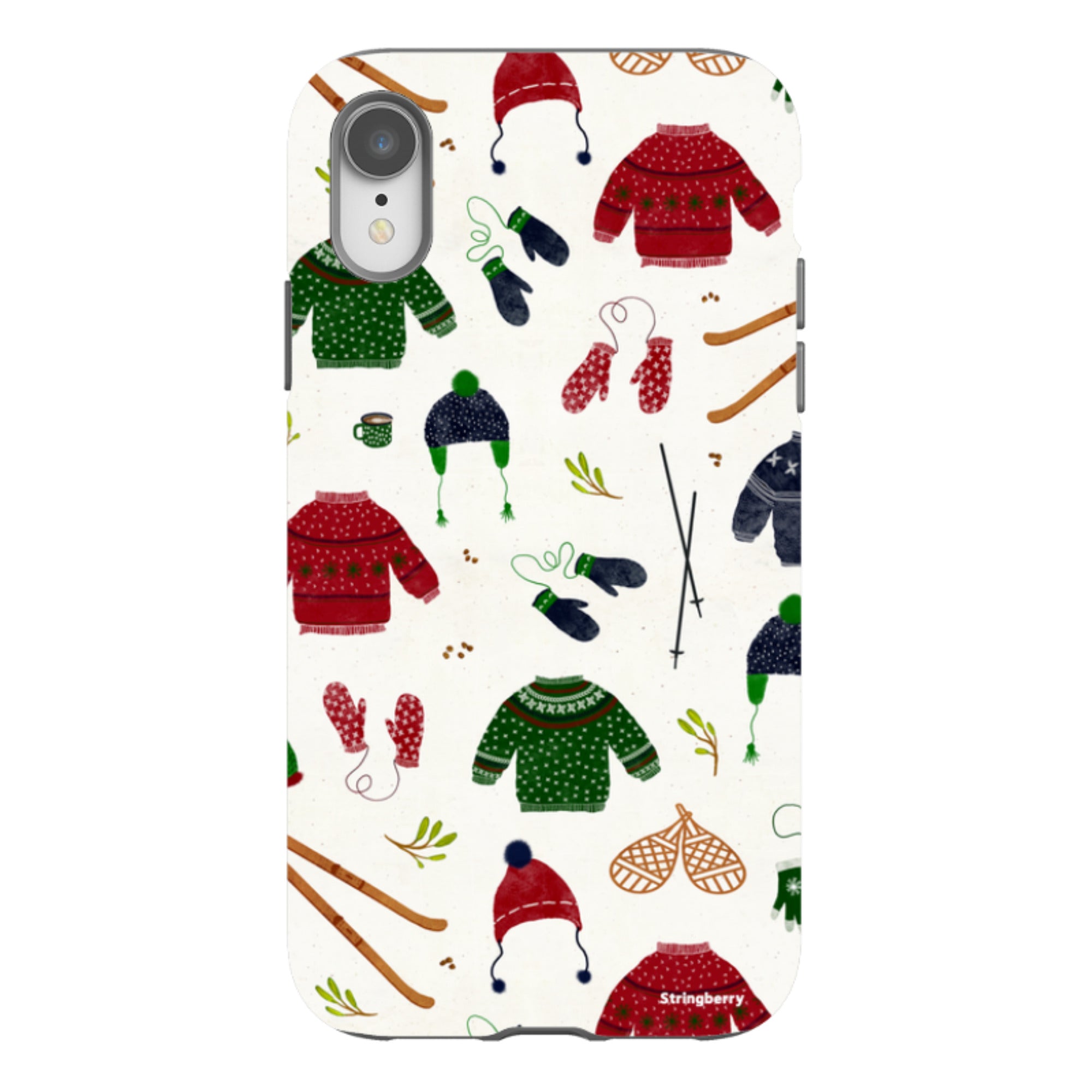 iPhone Tough Case - Winter Clothes By Katherine Quinn