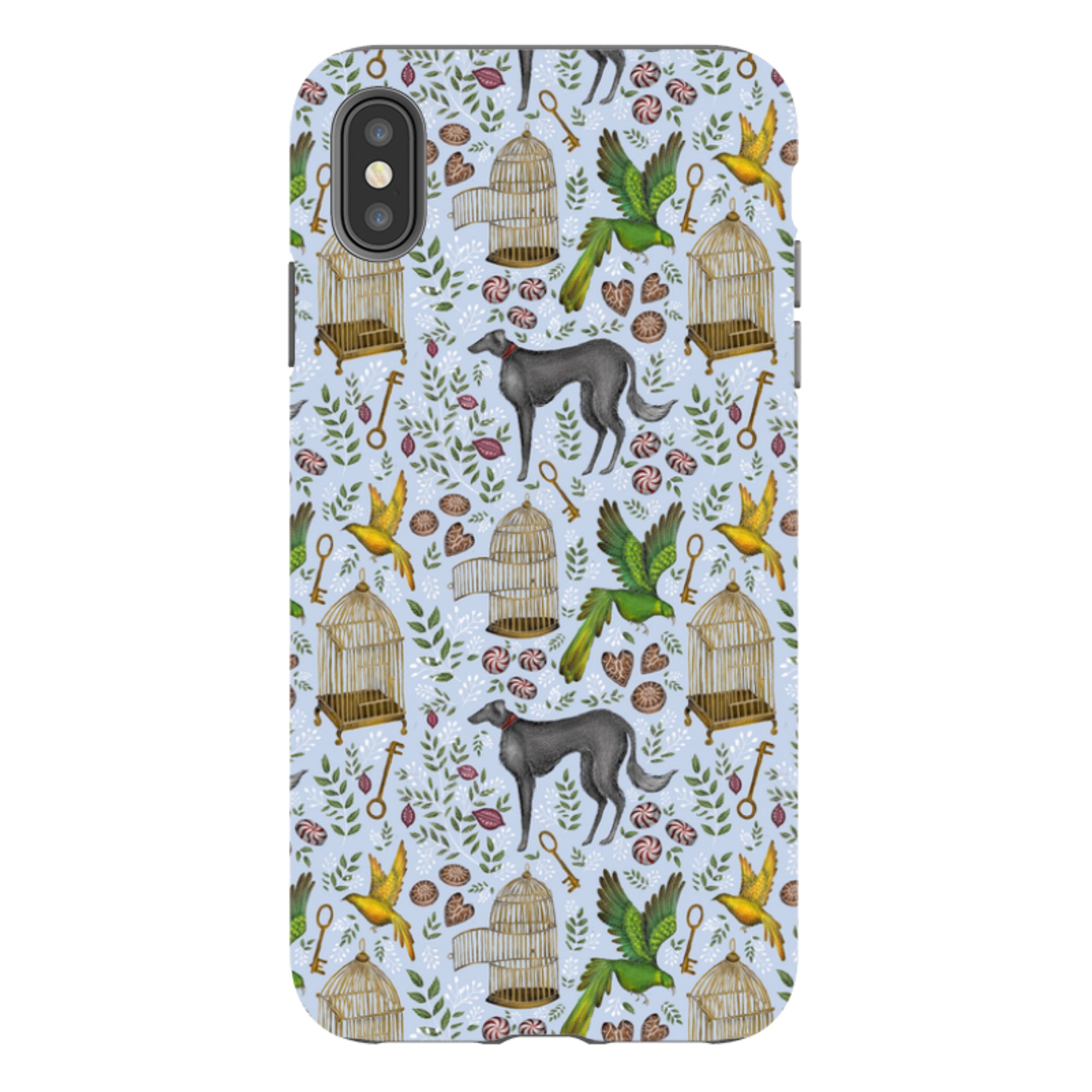iPhone Tough Case - Amsterdam Blue By Catherine Rowe