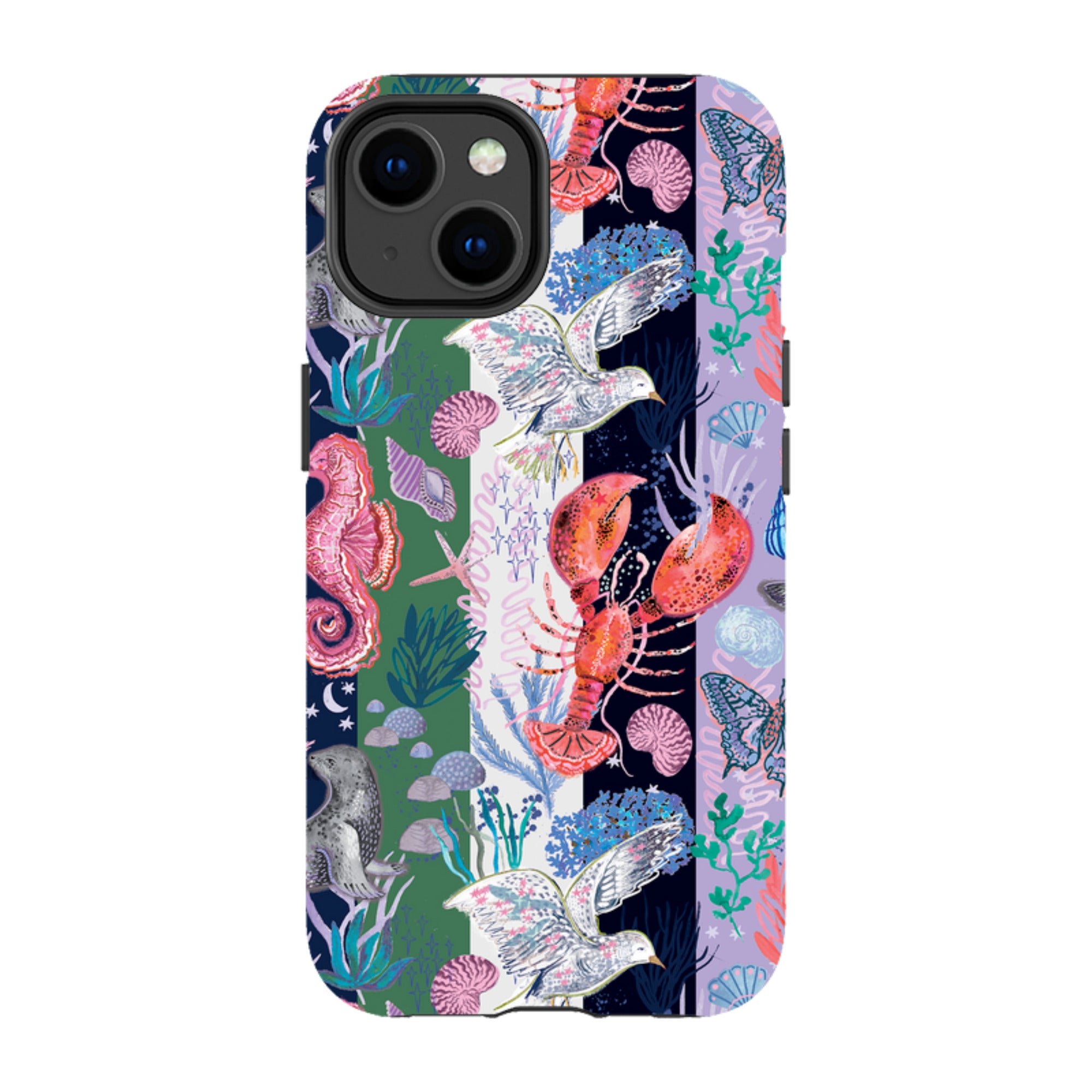 iPhone Case - Coastal Calling Stripe I By Emma Frances Grant