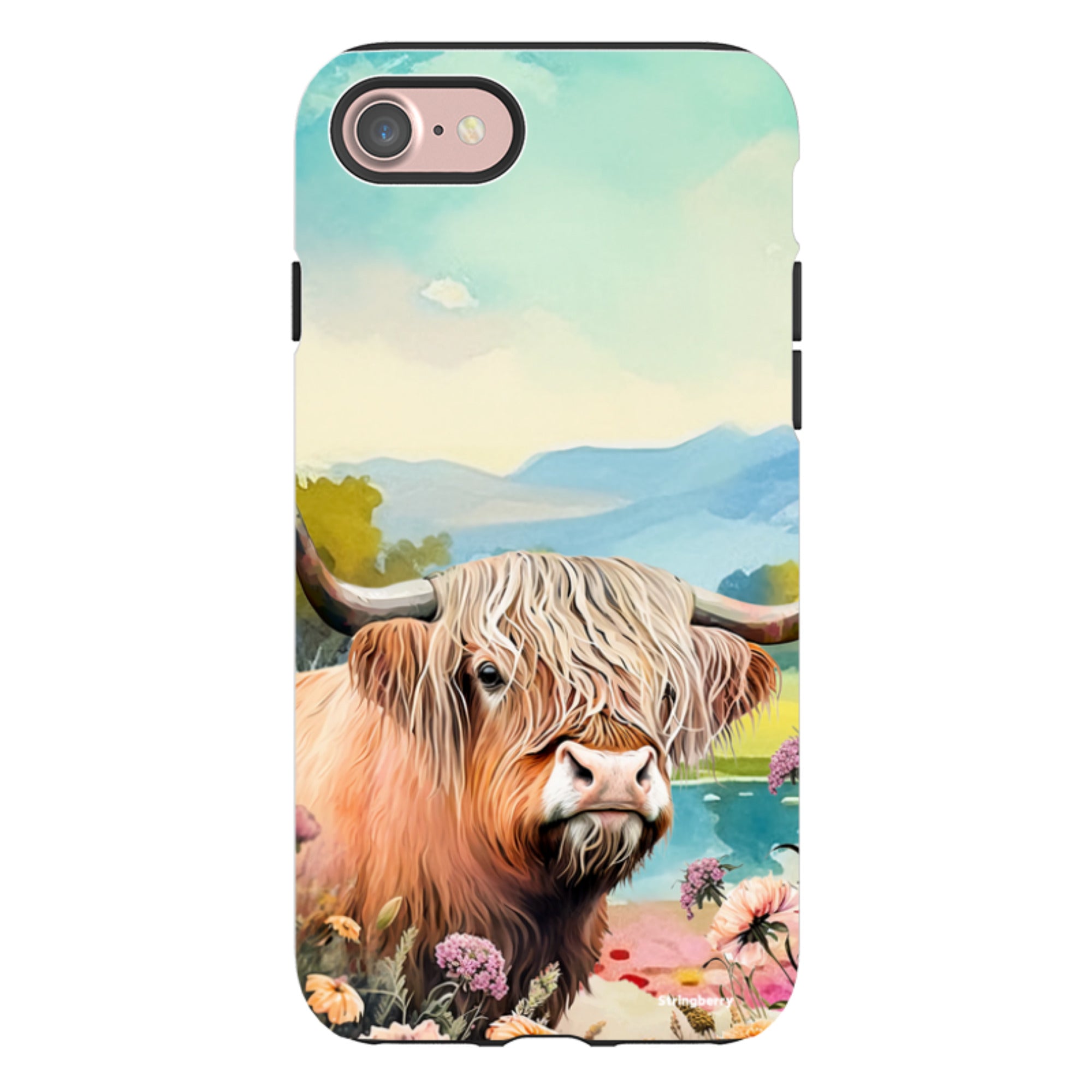 iPhone Tough Case - Highland Cow I