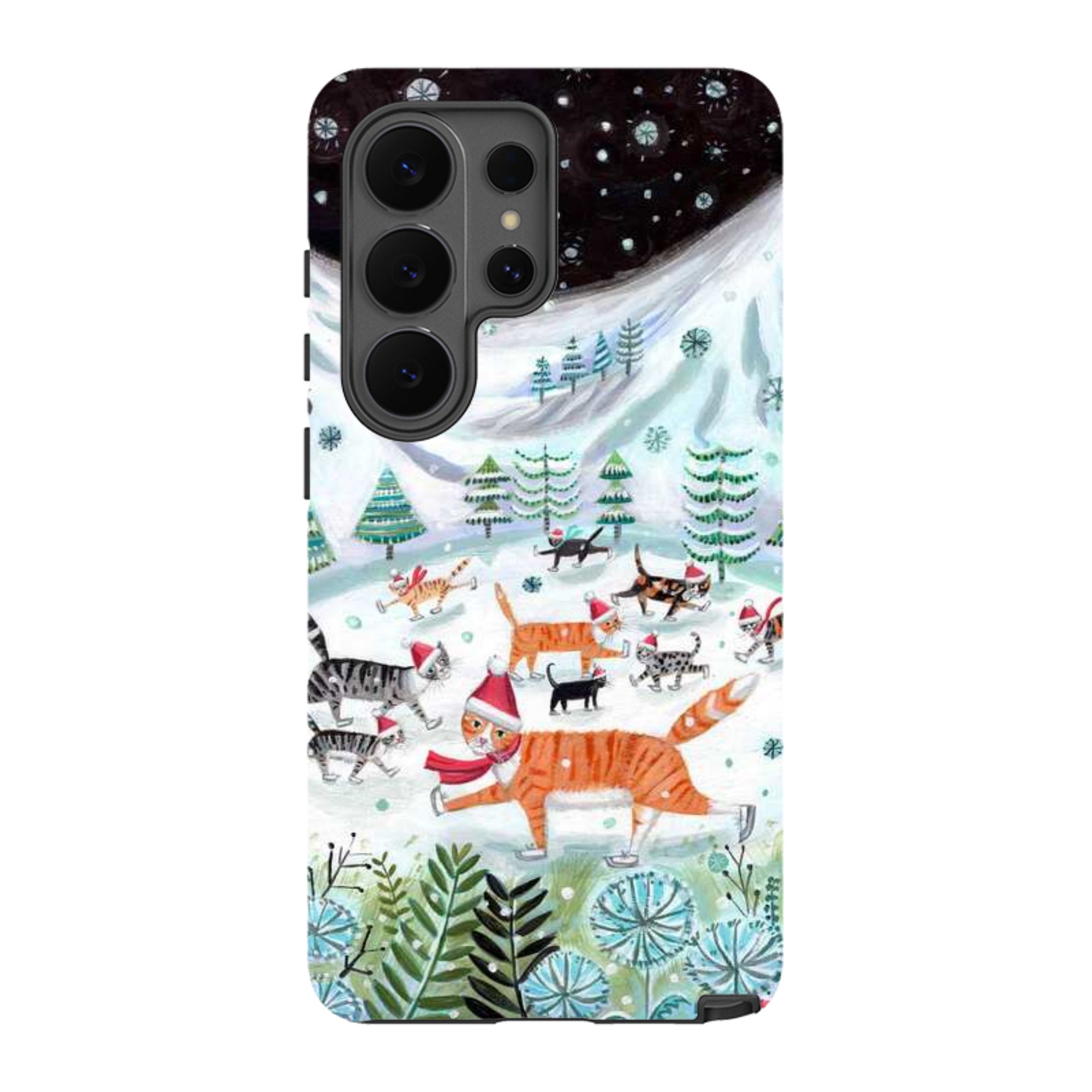 Samsung Tough Case - Cats On Ice By Mary Stubberfield
