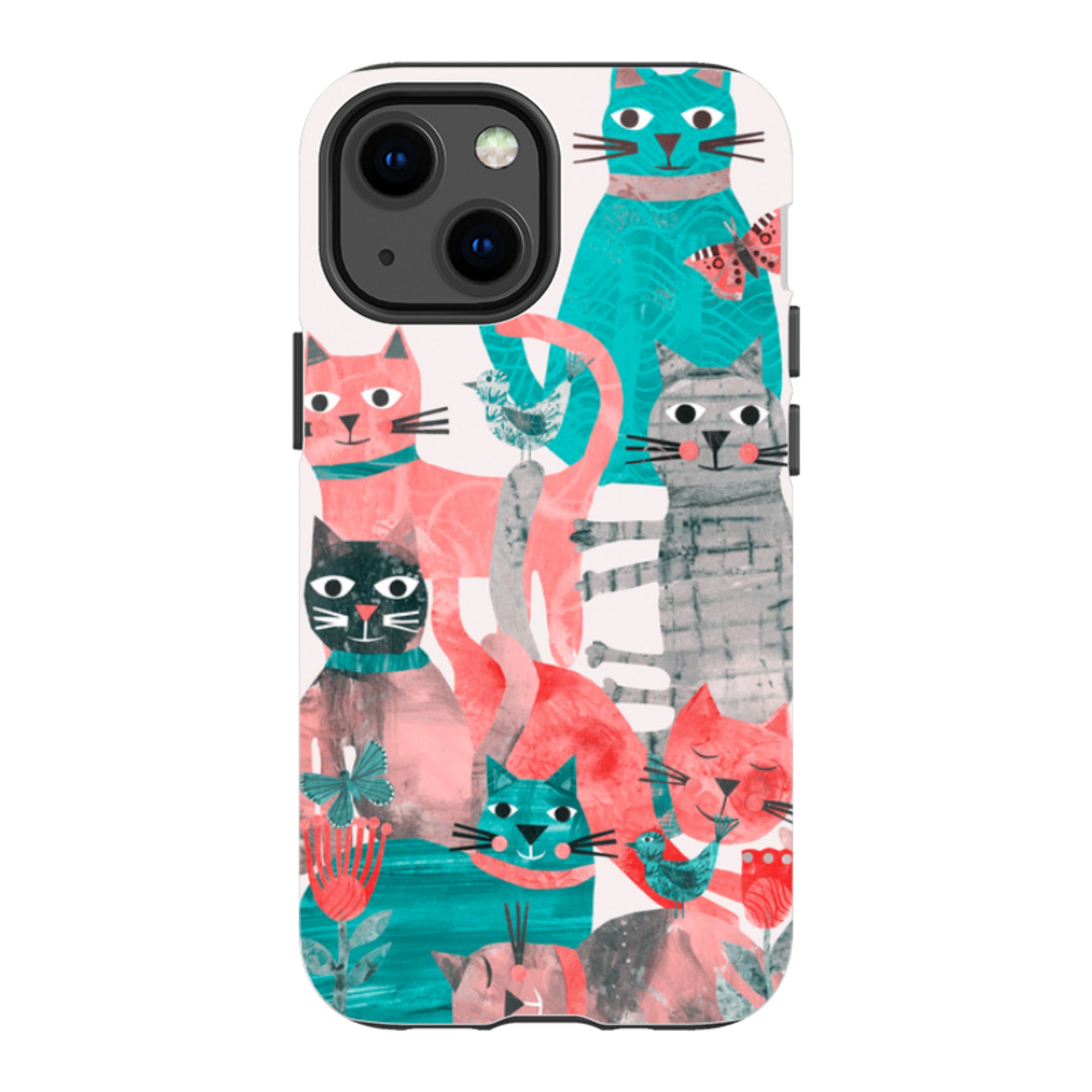 iPhone Case - Cat Party II By Tracey English