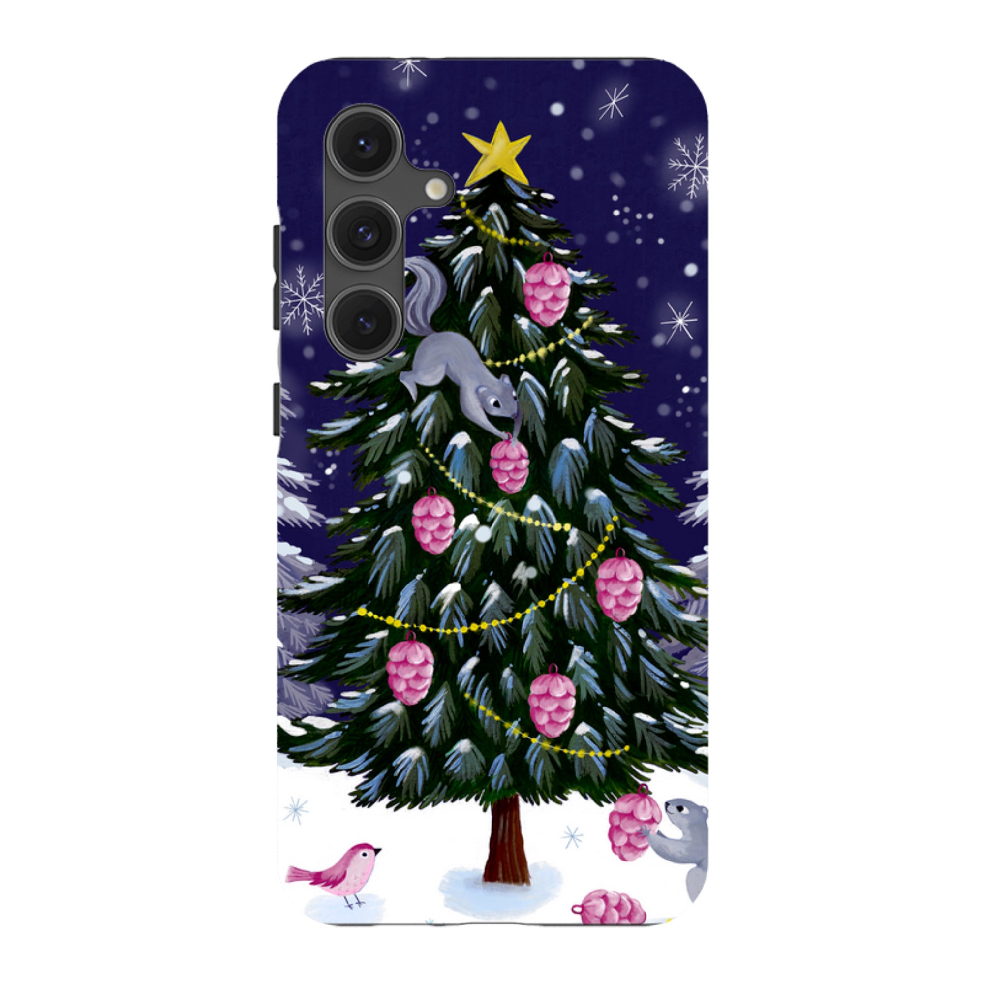 Samsung Tough Case - Squirrel Tree By Bex Parkin