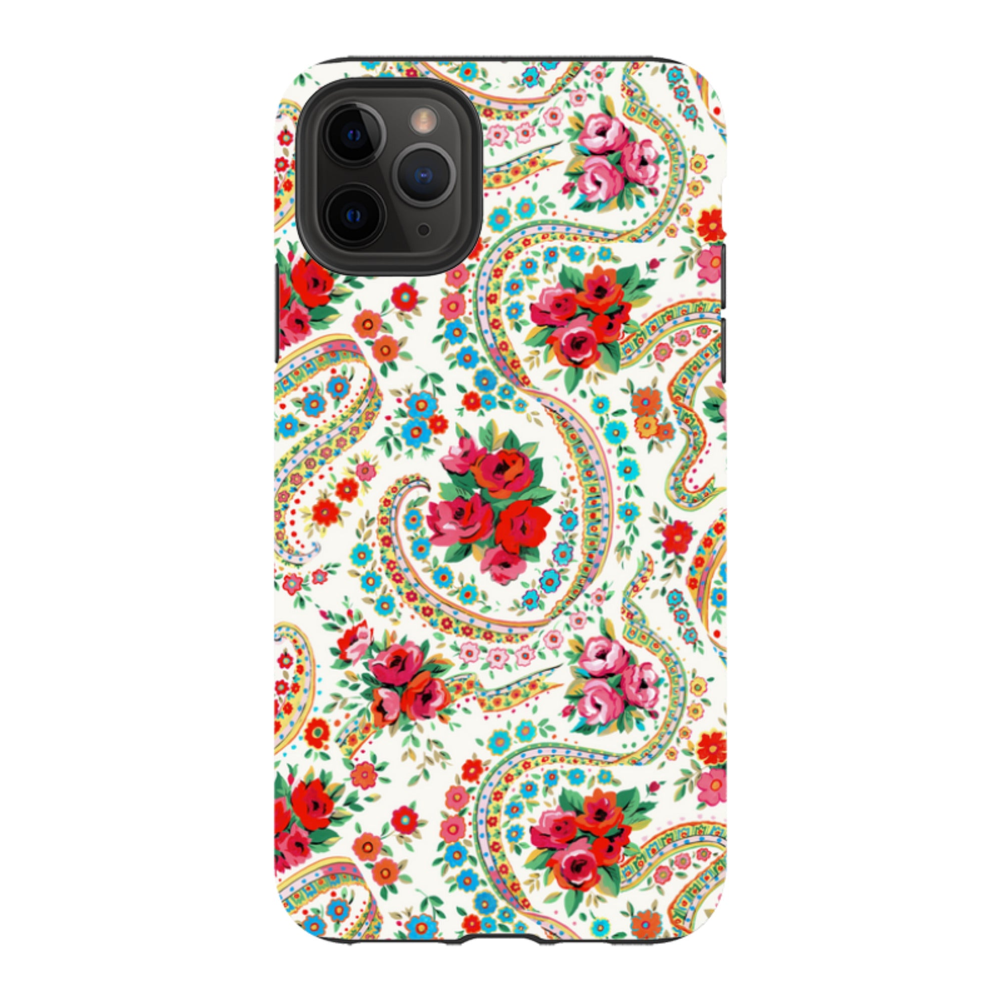 iPhone Tough Case - Ribbons & Roses By Sarah Campbell