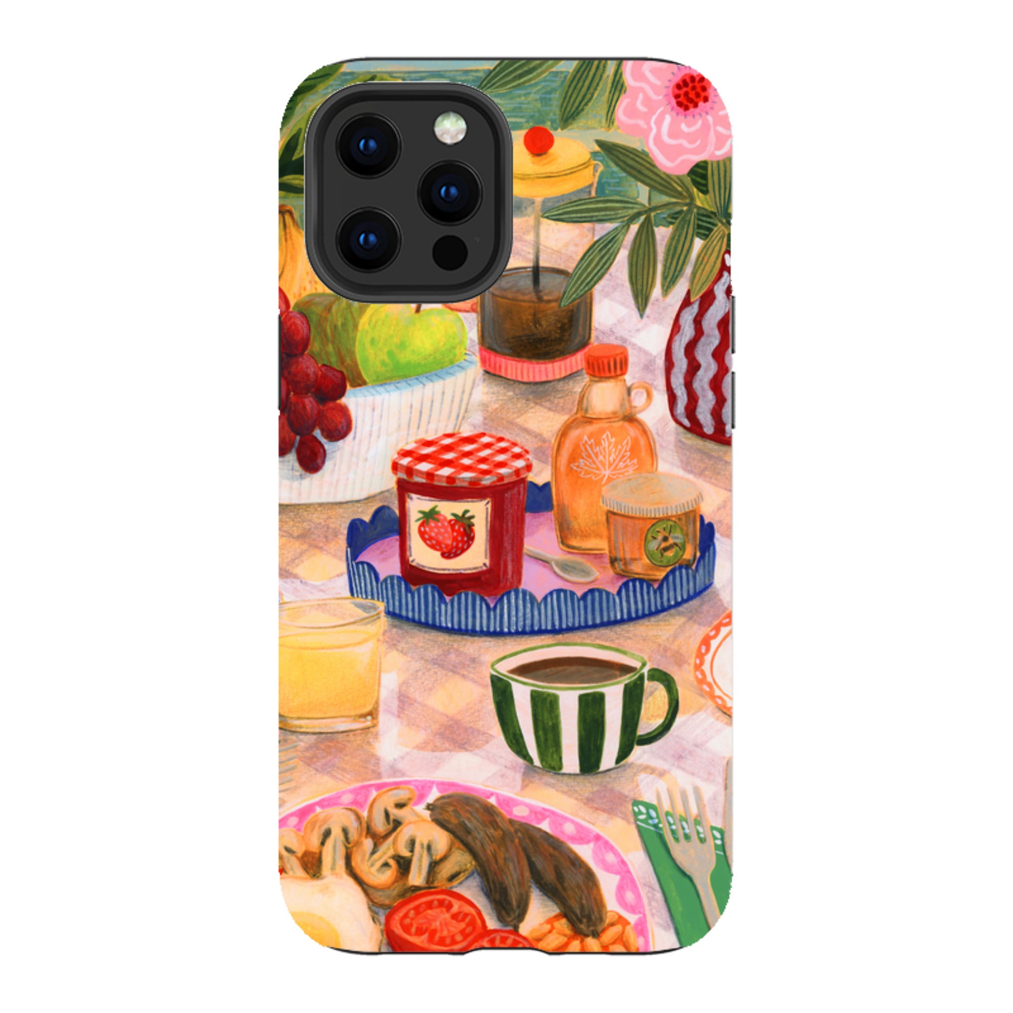 iPhone Tough Case - Holiday Breakfast By Lee Foster Wilson