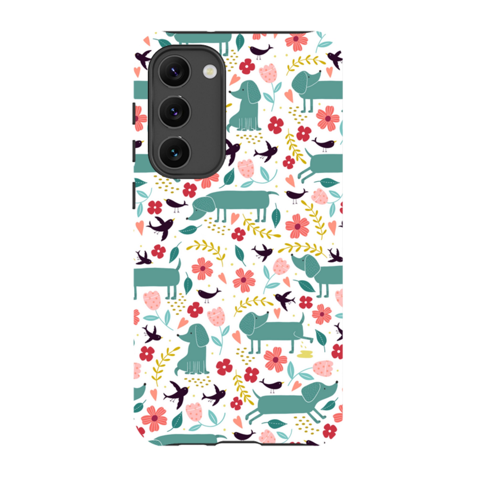Samsung Tough Case - Cheek Dachshunds By Suzy Taylor