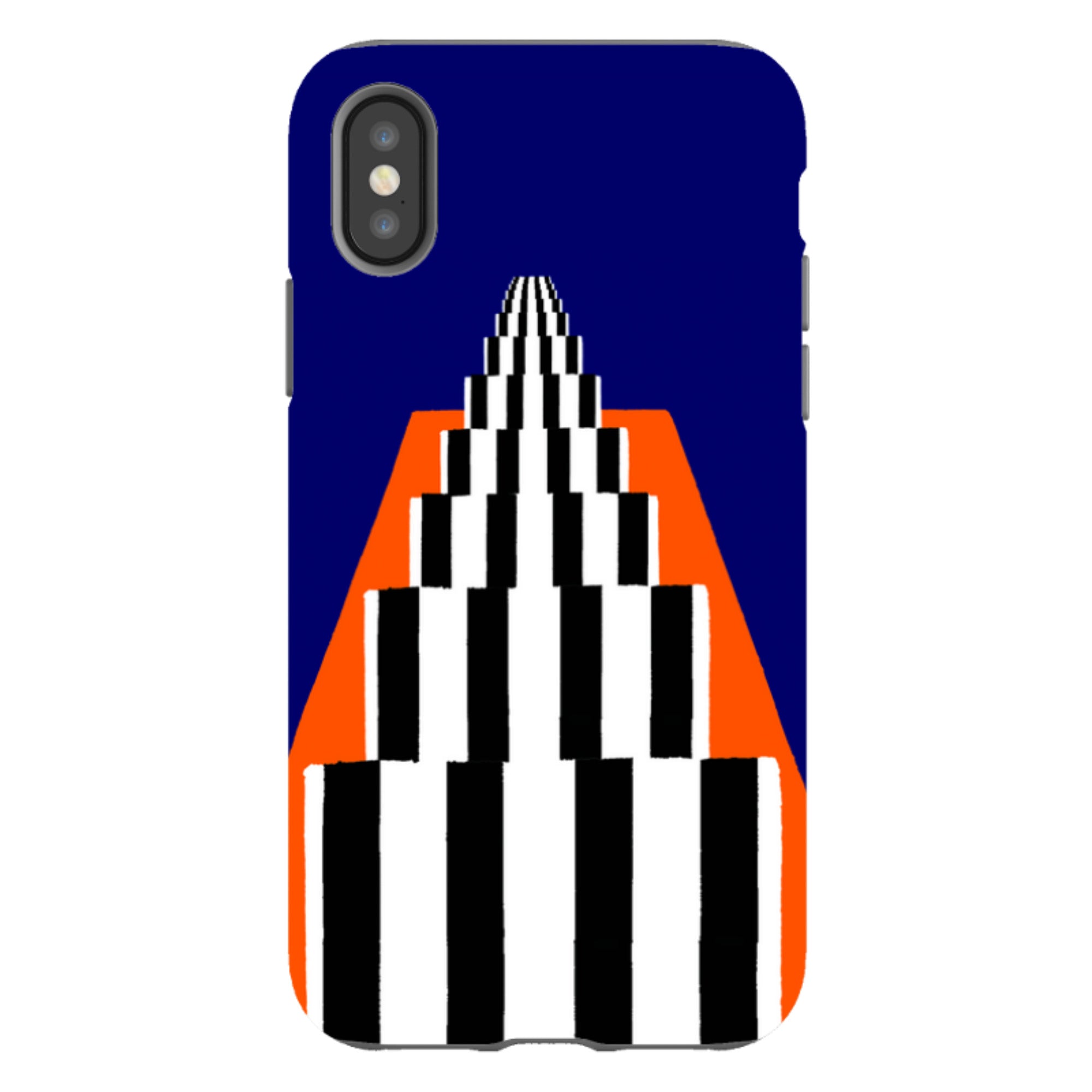 iPhone Tough Case - Paris Stripes By Paul Thurlby
