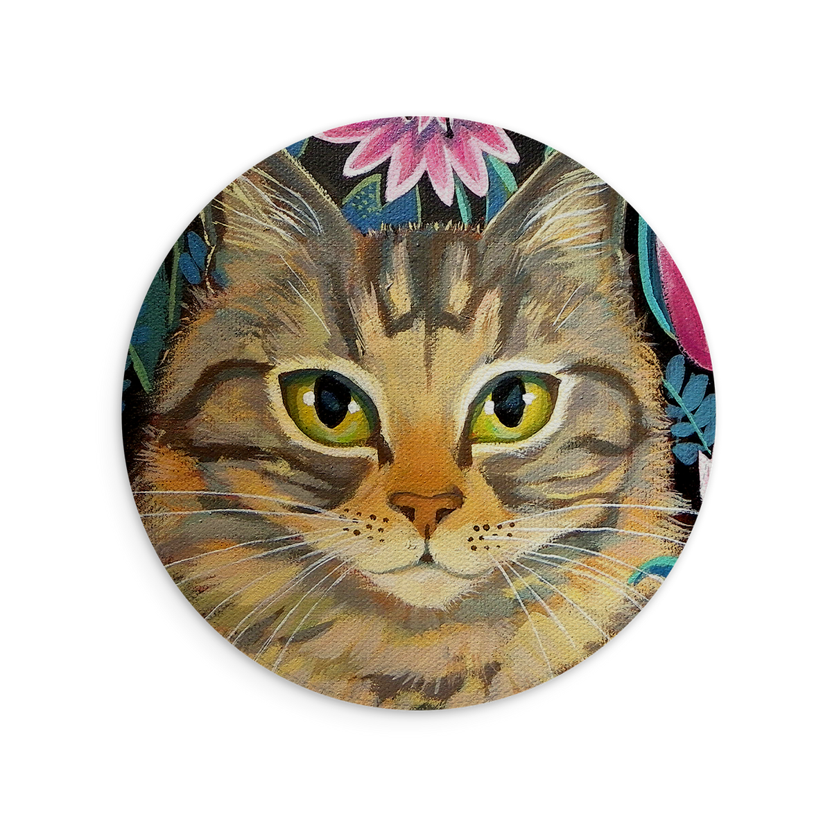 Tabby Cat Mouse Mat By Mary Stubberfield