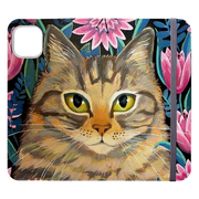 Tabby Cat Wallet Case By Mary Stubberfield