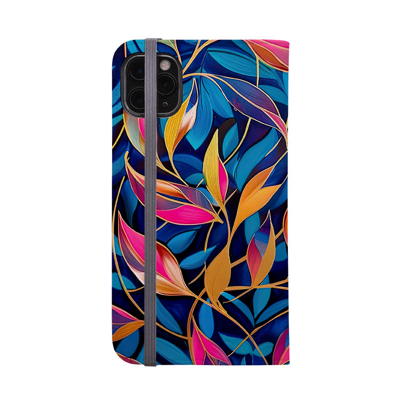 Tangled Leaves Wallet Case