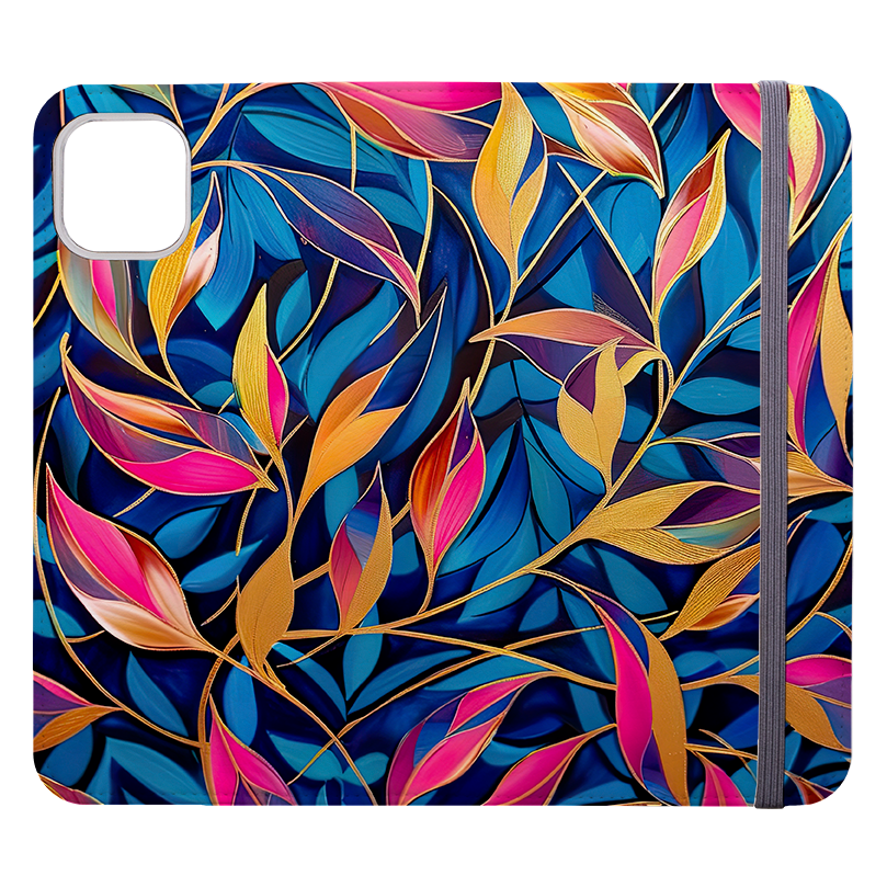 Tangled Leaves Wallet Case