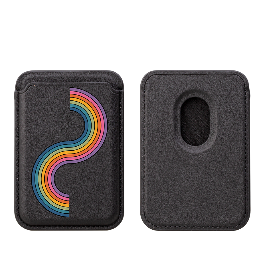 Technicolor III MagSafe Wallet- Black