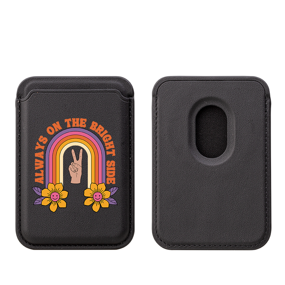 The Bright Side MagSafe Wallet- Black