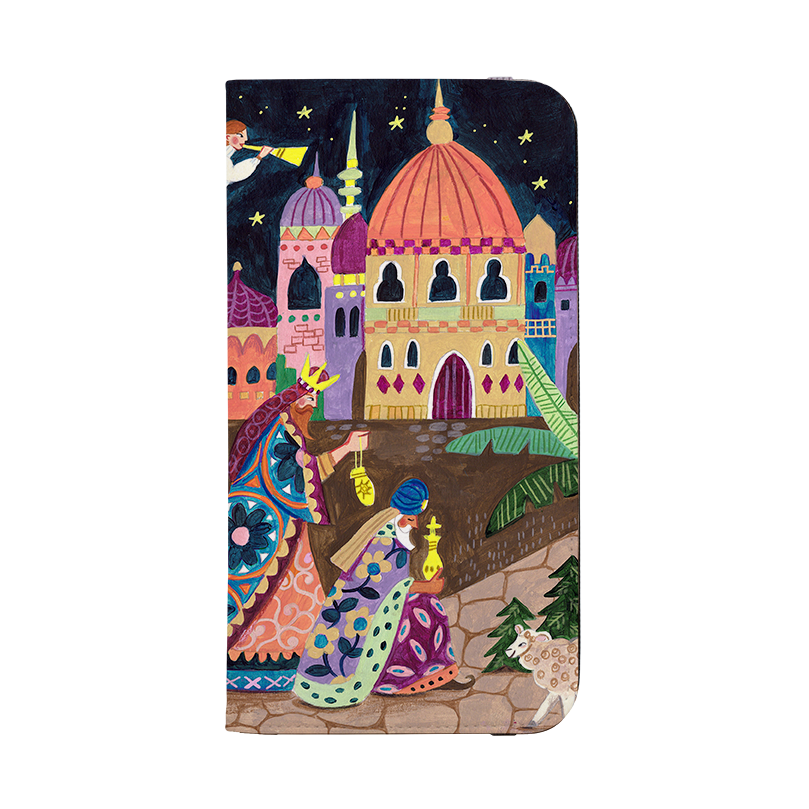 Three Wise men Wallet Case By Caroline Bonne Muller