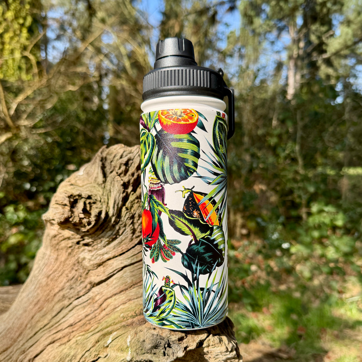 Tropic Wonder Insulated Stainless Steel Water Bottle
