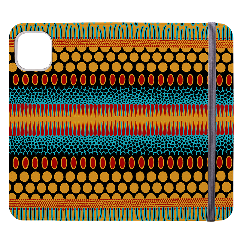 Tropical Spot Vertical By Cressida Bell Wallet case