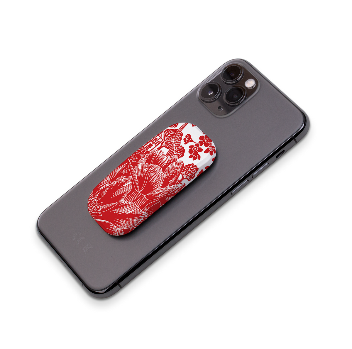 Tulip Silhouette Phone Stand By Kate Heiss