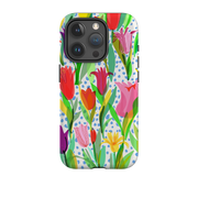 iPhone Tough Case - Tulips By Sarah Campbell