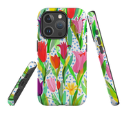 iPhone MagSafe Tough Case -  Tulips By Sarah Campbell