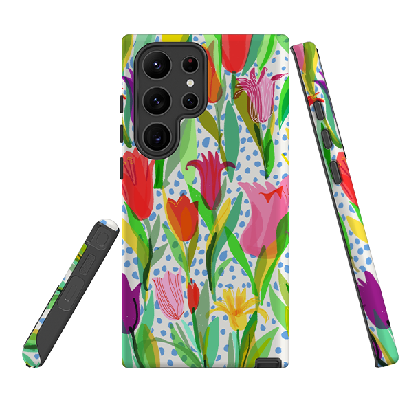 Samsung Tough Case - Tulips By Sarah Campbell