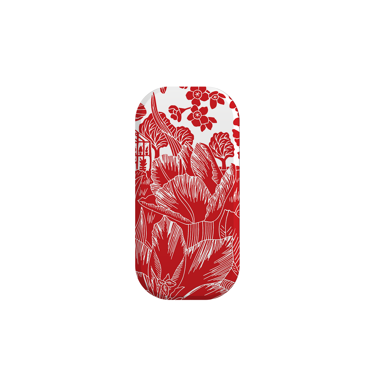 Tulip Silhouette Phone Stand By Kate Heiss