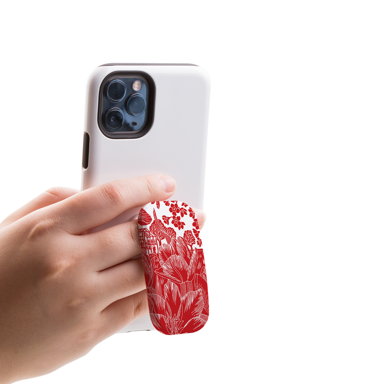 Tulip Silhouette Phone Stand By Kate Heiss