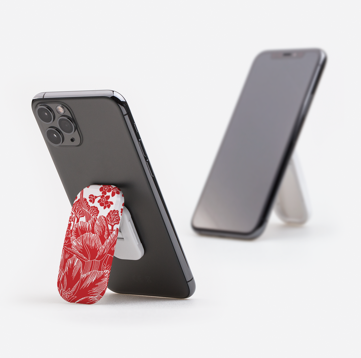 Tulip Silhouette Phone Stand By Kate Heiss