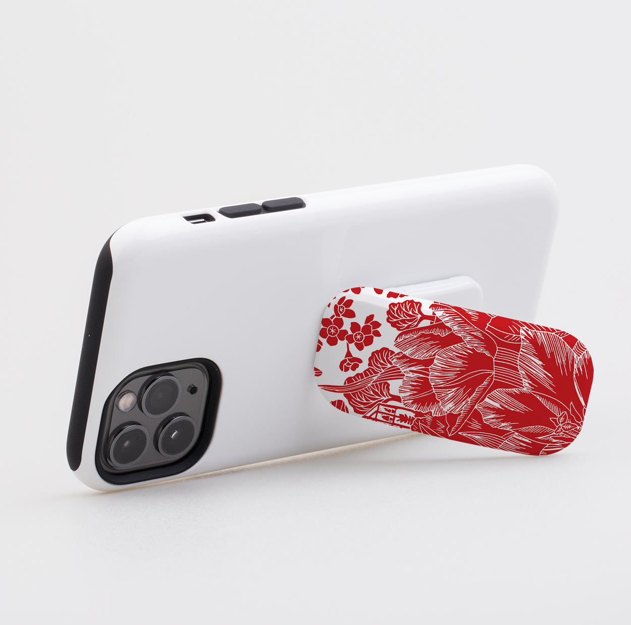 Tulip Silhouette Phone Stand By Kate Heiss