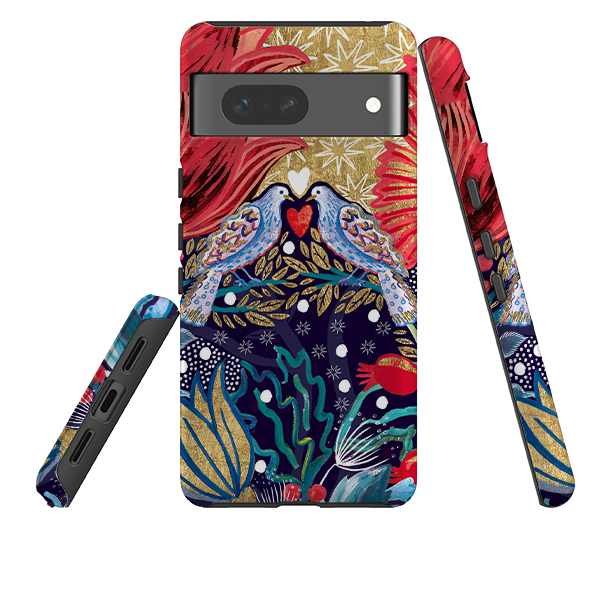 Google Tough Case - Turtle Doves By Emma Frances Grant