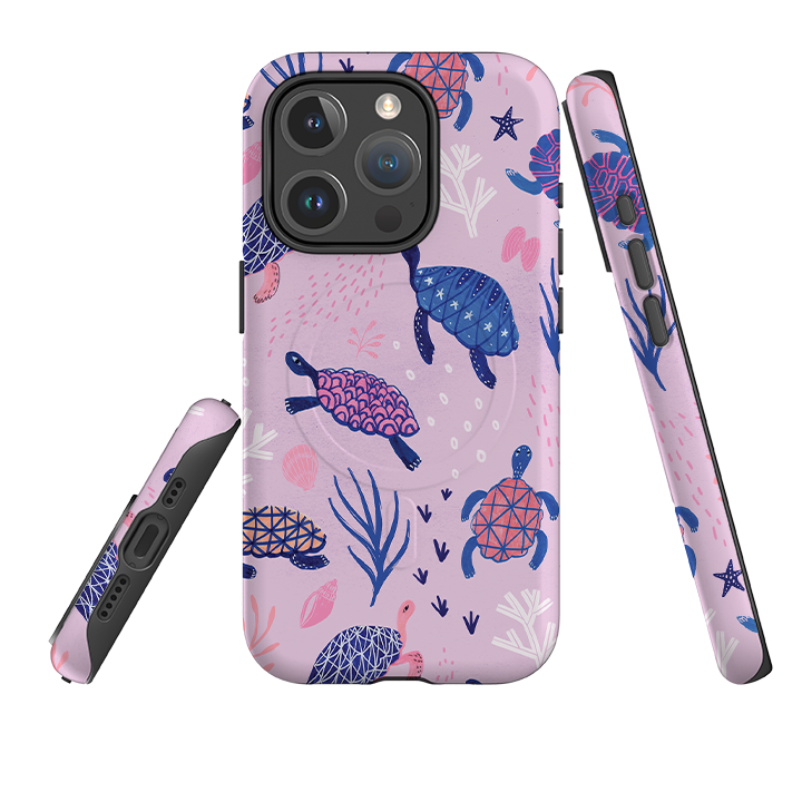 iPhone MagSafe Tough Case -  Turtles By Lee Foster Wilson