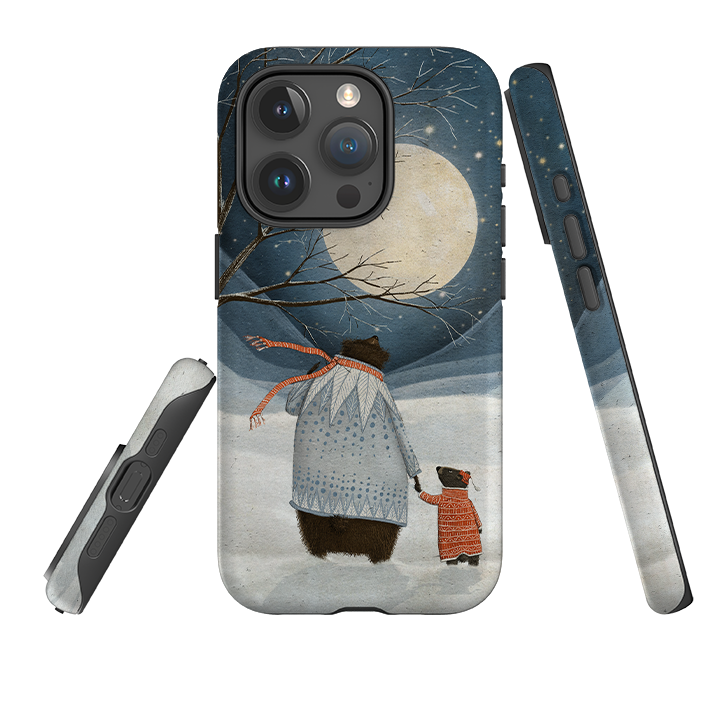 iPhone Tough Case - Under a Moonlit Sky By Maja Lindberg