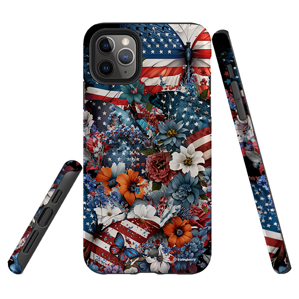 iPhone Tough Case - US Floral II