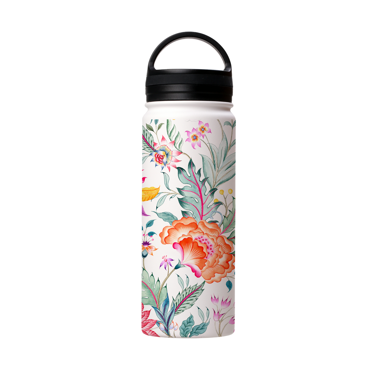 Vale Floral Insulated Stainless Steel Water Bottle