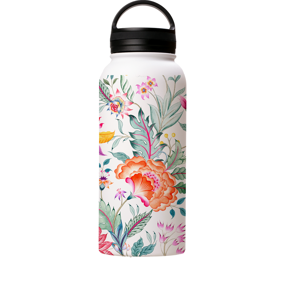 Vale Floral Insulated Stainless Steel Water Bottle