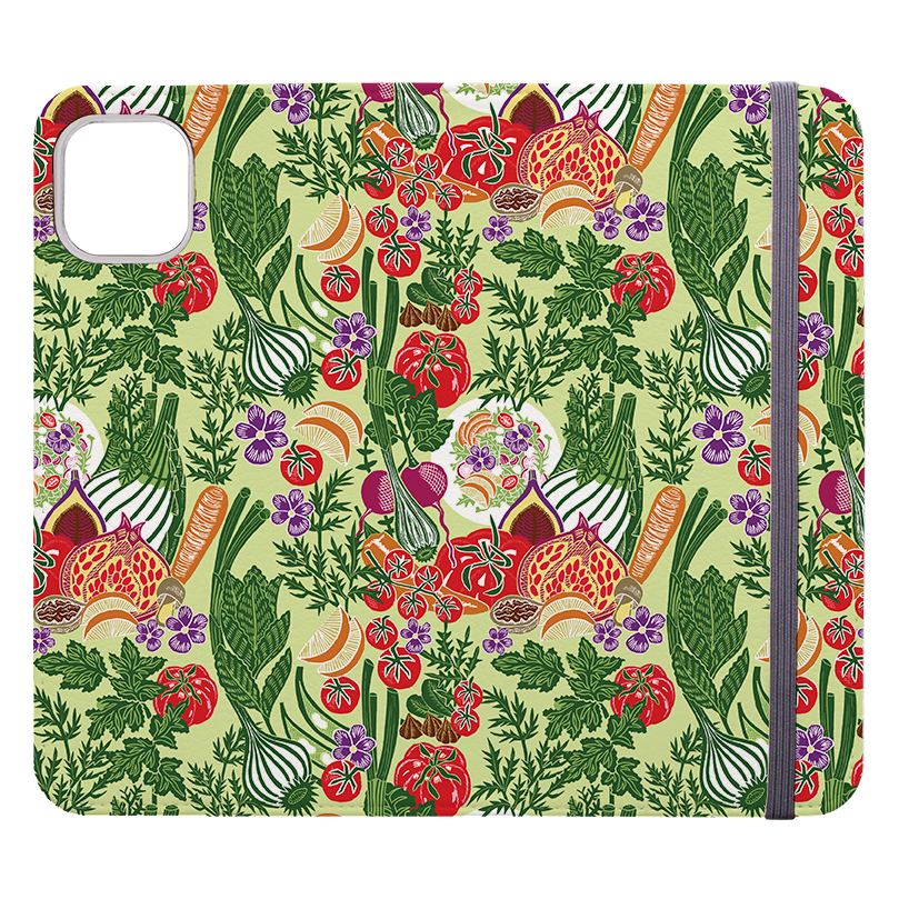Veg Garden II Wallet Case By Kate Heiss