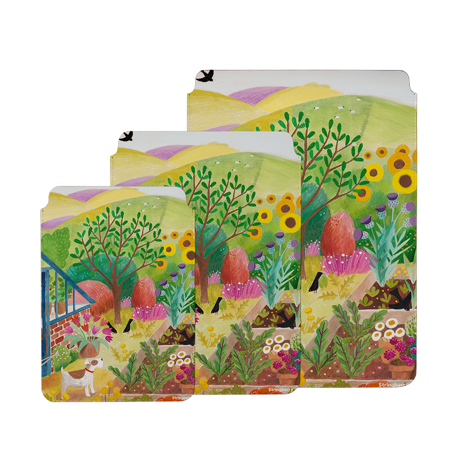 Veg Garden By Bex Parkin Laptop, Kindle & iPad Sleeve