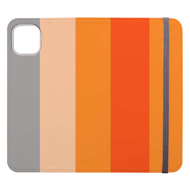 Vertical Stripe Wallet Case London Chroma