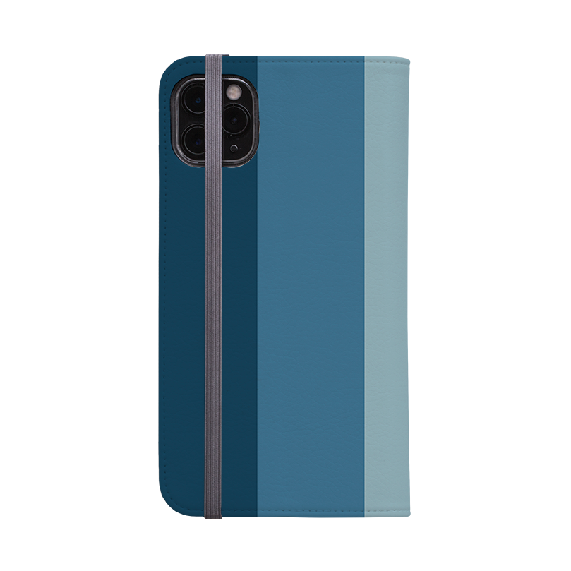 Vertical Stripe Wallet Case Madrid Chroma