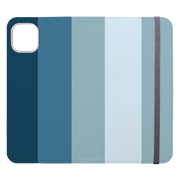 Vertical Stripe Wallet Case Madrid Chroma