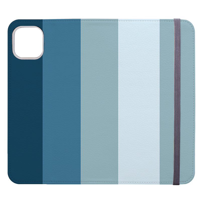 Vertical Stripe Wallet Case Madrid Chroma