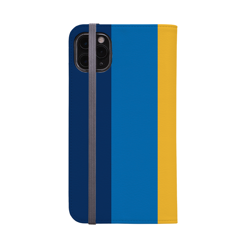 Vertical Stripe Wallet Case New York Chroma