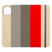 Vertical Stripe Wallet Case Paris Chroma