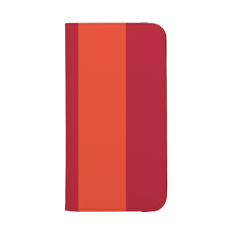 Vertical Stripe Wallet Case Tokyo Chroma