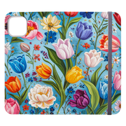 Vintage Summer Floral Wallet Case