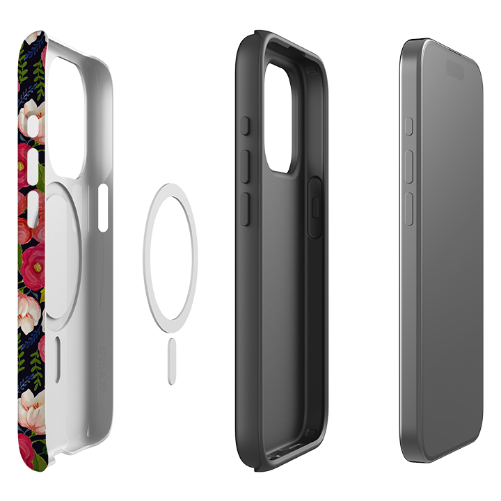 iPhone MagSafe Tough Case - Vintage Roses By Bex Parkin