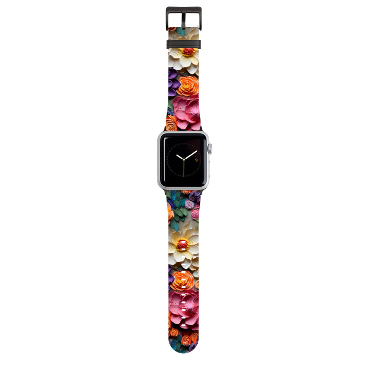 Violettes florales Apple Watch Armband